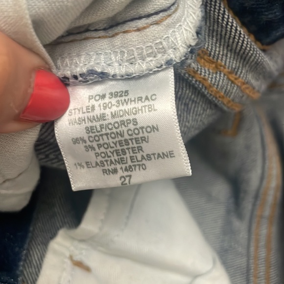 Re/Done originals jeans High Rise Ankle Crop size 27 brand new with tags